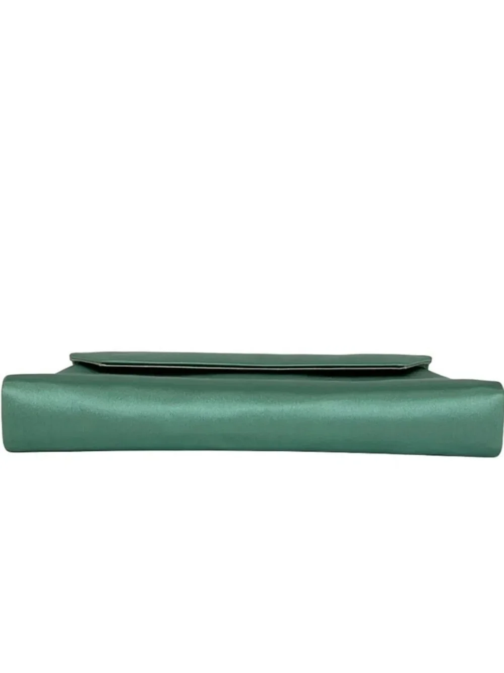 GIORGIOARMANI Green Satin Handbag